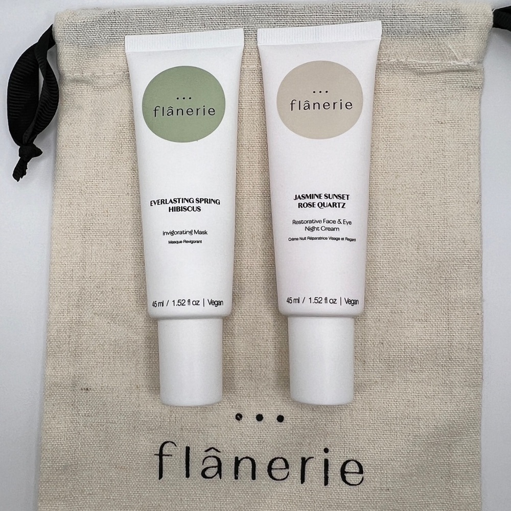 FLANERIE - Restorative Face & Eye Night Cream and  Invigorating Mask - Picture 5 of 6